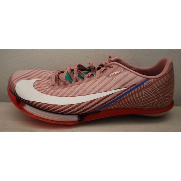 Nike HQ2058-600 Men's Sz 8 Women's Sz 9.5 Red Maxfly 2 Track Spikes Cleats - Picture 6 of 13